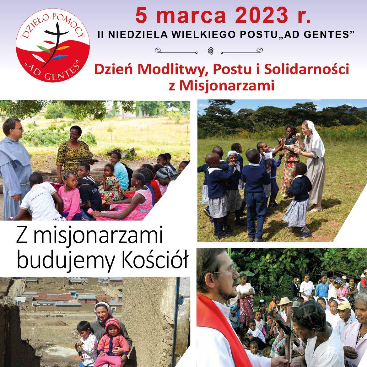 Read more about the article Dzień Modlitwy, Postu</br>i Solidarności z Misjonarzami